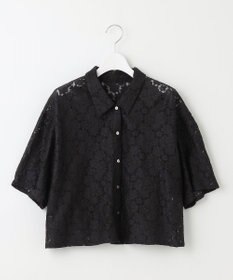 Feroux 【洗える】レース ブラウス