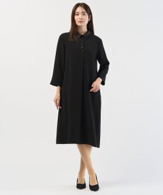 J.PRESS LADIES S 【2way】セラテリーダブルクロス 襟付き ワンピース