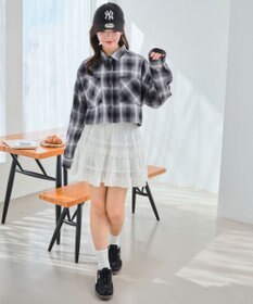 WEGO チェックショートシャツ