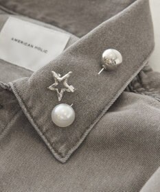 AMERICAN HOLIC 【2点SET】パールピン&スター