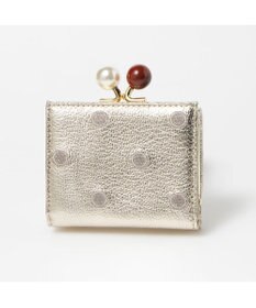 UNBILLION ペルケ perche / アクリル玉三つ折りミニサイフ