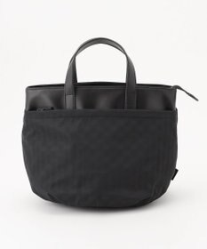 Y'SACCS はっ水ドットジャカード リサイクルレザーコンビ 2wayトートバッグ