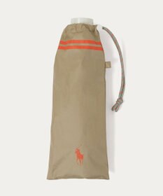 MOONBAT 【 遮光率100％/遮熱/UV/軽量】POLO RALPH LAUREN（ポロ ラルフローレン）晴雨兼用日傘 ワンポイント ポロポニー バイカラー  折りたたみ傘