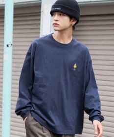 WEGO 【ユニセックス着用ITEM/MLサイズ展開】別注BENDAVISワンポイントT（LS）