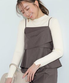 ANY SIS 【2SET】ビスチェ ワンピース × ニット セット