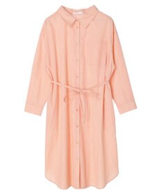 Green Parks ミドル丈シャツワンピース