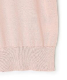 BEIGE， CHLOR / ウールシルク配色クルーネックニット