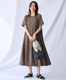 ANY L バルーンシルエットワンピース