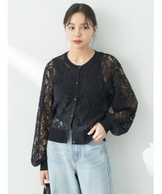 earth music&ecology レースカーディガン