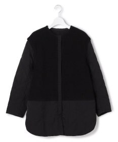 ICB 【リバーシブル着用可能】 リバーシブルキルト ミドル丈コート