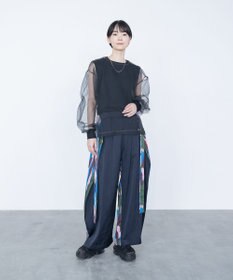 COQ 2WAY HALF LEAVES 前後2WAYパンツ