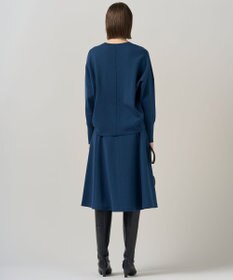 ICB 【洗える】 シルキーウールダブルフェイス ニットプルオーバー