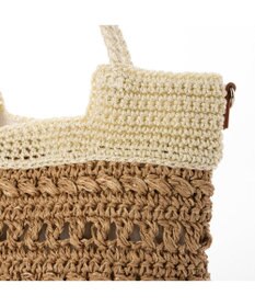 UNBILLION カシュカシュ cachecache / 切替柄編2wayミニトート