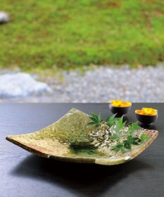 たち吉 【たち吉】松禄 角皿〈1枚〉 伊賀焼