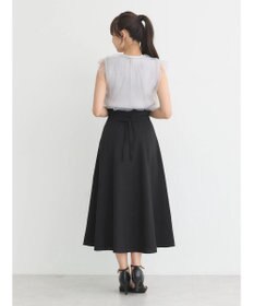 earth music&ecology バックレースアップスカート