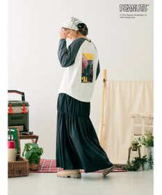 AMERICAN HOLIC ラグランフォトプルオーバー／ＰＥＡＮＵＴＳ