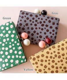 tsumori chisato CARRY ポルカドット 2つ折り財布 がま口