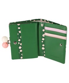 tsumori chisato CARRY ポルカドット 2つ折り財布 がま口