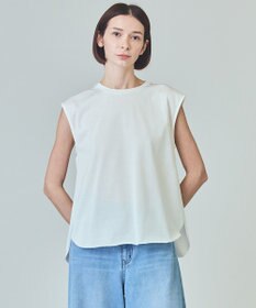 GRACE CONTINENTAL バックロゴ刺繍ノースリーブ