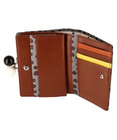 tsumori chisato CARRY ポルカドット 2つ折り財布 がま口