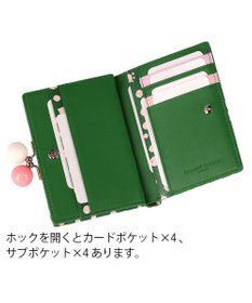 tsumori chisato CARRY ポルカドット 2つ折り財布 がま口