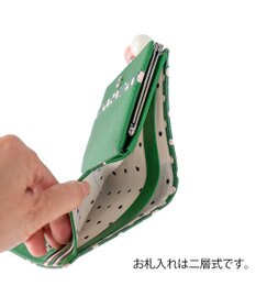 tsumori chisato CARRY ポルカドット 2つ折り財布 がま口