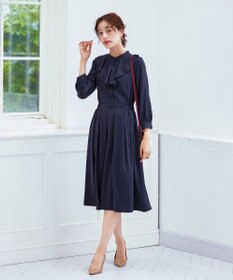 Tiaclasse 【洗える】ラッフルフリルワンピース