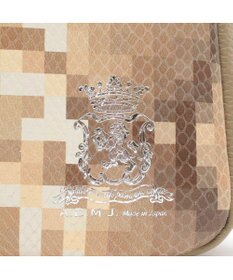 A.D.M.J. スネーク型押し/ソフトワンショルダー