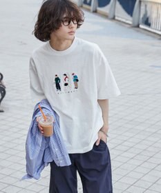 WEGO 【ユニセックス着用ITEM/綿100%/MLサイズ展開】CITY　BOYS　T（S）