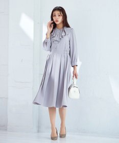 Tiaclasse 【洗える】ラッフルフリルワンピース