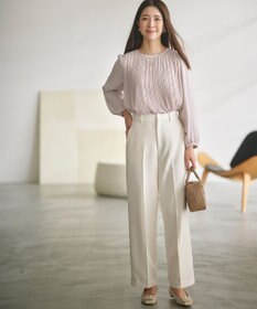 組曲 S 【WEB限定】ジョーゼットシフォンプリーツ ブラウス