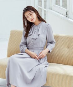 Tiaclasse 【洗える】ラッフルフリルワンピース