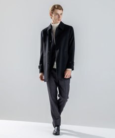 JOSEPH HOMME 【新素材】ライトウールシャギー　ステンカラーコート