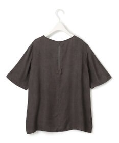 ICB 【洗える】 キュプラピグメントクロス ブラウス