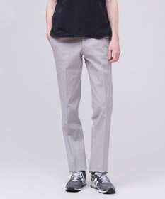 J.PRESS MEN 【ストレッチ】オックスガーメントダイ ステムテーパード パンツ ライトグレー系