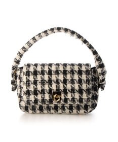 UNBILLION カシュカシュ cachecache / ツイード2wayハンドルフラップショルダー