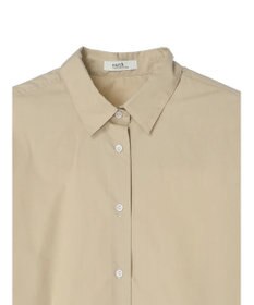 earth music&ecology 袖タックブラウス