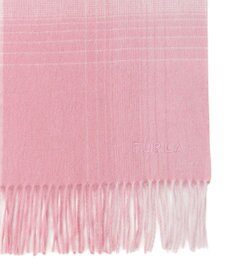 MOONBAT FURLA(フルラ）ウール100％ オンブレー チェックマフラー