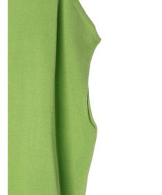 AMERICAN HOLIC 前振りニットフレンチスリーブプルオーバー