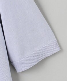 GOTAIRIKU GOLD LABEL/WEB&一部店舗限定【洗える】シーアイランドコットン ラグラン半袖ニットポロ