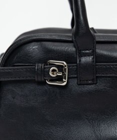 WEGO ベルトデザインボストンバッグ