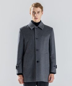 JOSEPH HOMME 【新素材】ライトウールシャギー　ステンカラーコート