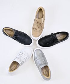 Pointer 日本製 本革タッセルスニーカー