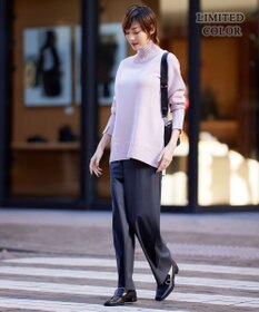 ICB 【新色追加・WEB限定カラーあり】 ソフトカシミヤミックス ハイネックニット