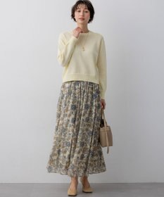 23区 【先行予約】コットンギマ クルーネック ニット