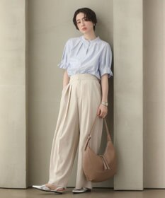 Green Parks タックワイドパンツ