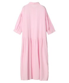 earth music&ecology レーヨンストライプワンピース