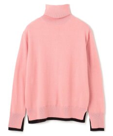 BEIGE， 【洗える】POMPE / ウールカシミヤタートルネックニット