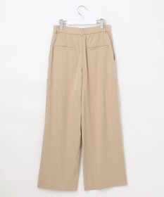 自由区 L 【セットアップ対応・洗える】ドレープツイルワイド パンツ