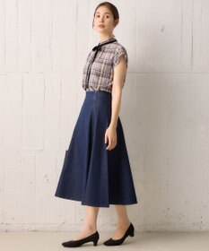 組曲 【23AW】DENIMフレア スカート